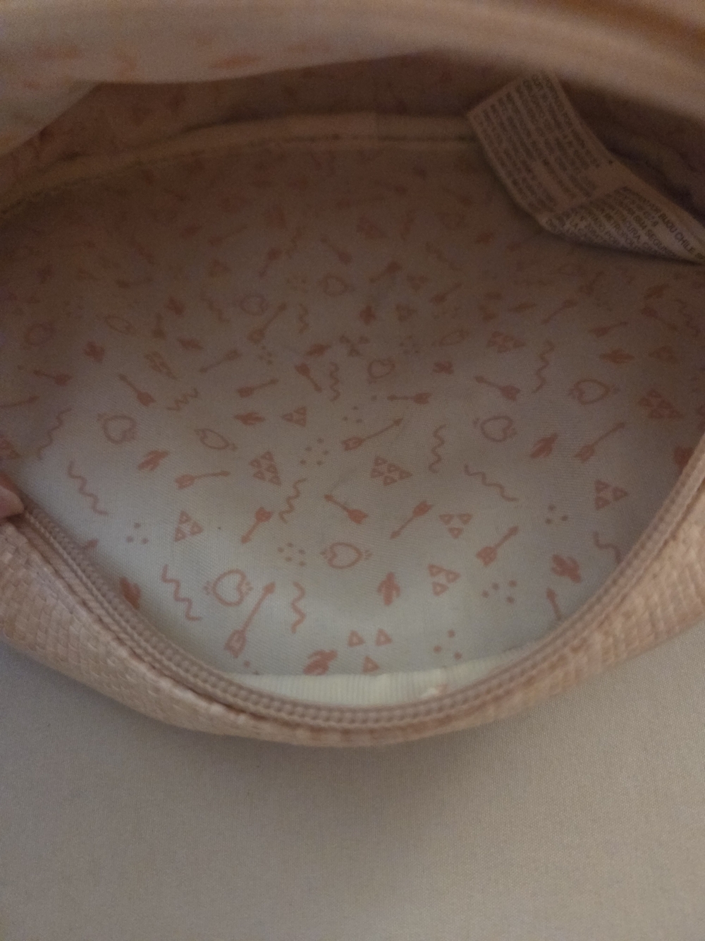 Beige Teddy Bear Mini Crossbody Bag - Picture 3 of 4